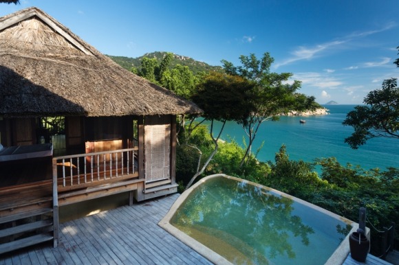 Hill top retreat: Six Senses Ninh Van Bay.