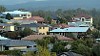 House roofs in Australian suburbia