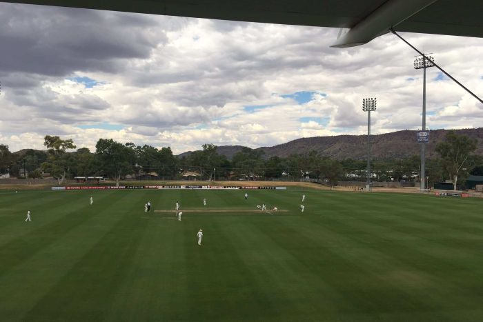 Sheffield Shield final at Traeger Park