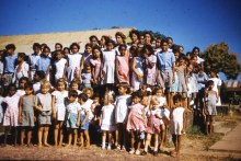 Group photograph of children at the Retta Dixon home