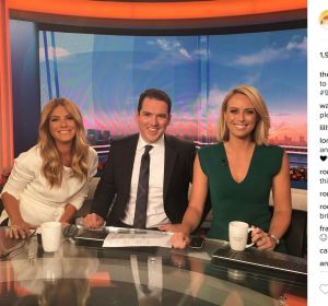 Natalia Cooper, Peter Stefanovic and Sylvia Jeffreys on TODAY. 