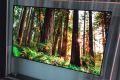 LG's 2017 Ultra HD OLEDs are thinner than ever, like this slender W7 stuck on glass, but they don't skimp on picture quality.