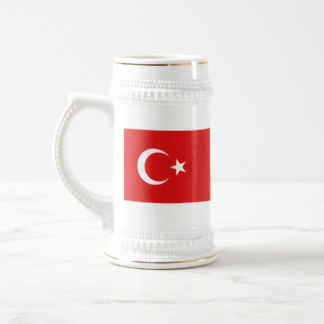 Tasse de carte de ~ de drapeau de la Turquie