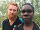 Yirrininba Dhurrkay and David Suttle from ARDS Aboriginal Corporation