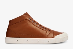 M2 Slim Brown Lambskin Sneakers