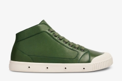 M2 Slim Forest Green Lambskin Sneakers