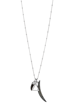 Moon Triangle Necklace