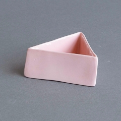 Tessellate Triangle Bowl - Pink