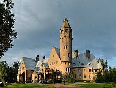 Die Taagepera-herehuis se hoofgebou in Estland, gebou tussen 1907 en 1912.