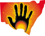 Aboriginal Affairs hand in state logo