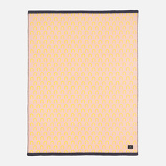 Plaid Arch - Jaune/Rose - 130 x 180 cm - Plaid