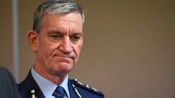 NSW Police Commissioner Andrew Scipione has been farewelled at a ceremony in Bankstown. (AAP)