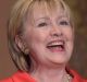 Former Secretary of State Hillary Clinton speaks at Georgetown University in Washington on Friday.