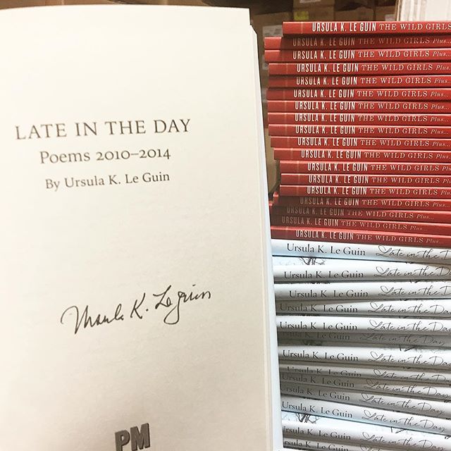 Science fact: We have a few *signed* Ursula K. Le Guin titles on the webstore. Get 'em while they last. Make sure to choose the "signed" option at pmpress.org #ursulakleguin #ursulaleguin #pmpress #friendsofpm #sciencefiction