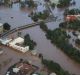 Aerial photos of Lismore showing flooding from the aftermath of Cyclone Debbie. 31st March 2017. Photo:?Rotorwing ...