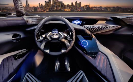 Lexus reveals “Immersive 3D” UX Concept Interior