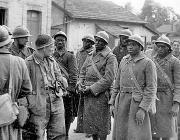 Senegalese troops who fought for the French as prisoners of war in Europe