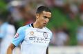 Tim Cahill of the City has encouraged promising young player Denis Genreau to aim high.