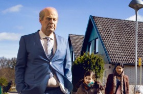 Rolf Lassgård plays a grumpy widower in <i>A Man Called Ove</I>.