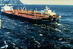 Exxon Valdez aground