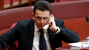 Senator Nick Xenophon during debate in the Senate on Friday.