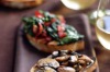 Mushroom and cheese bruschetta.<a ...