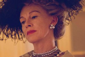 Judy Davis as Hedda Hopper in the series <i>Feud</i>.