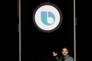 Bixby AI assistant was unveiled in New York on Wednesday.