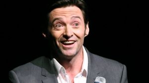 Hugh Jackman talks about <i>The Greatest Showman</i> at CinemaCon in Las Vegas. 