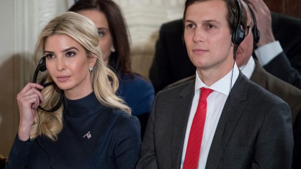 Ivanka Trump and husband Jared Kushner are worth a reported $US740 million.