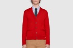 <b>Gucci wool cardigan</b><br>
Worn best as a layer beneath a darker blazer to add a splash of colour. Price: $1500. ...