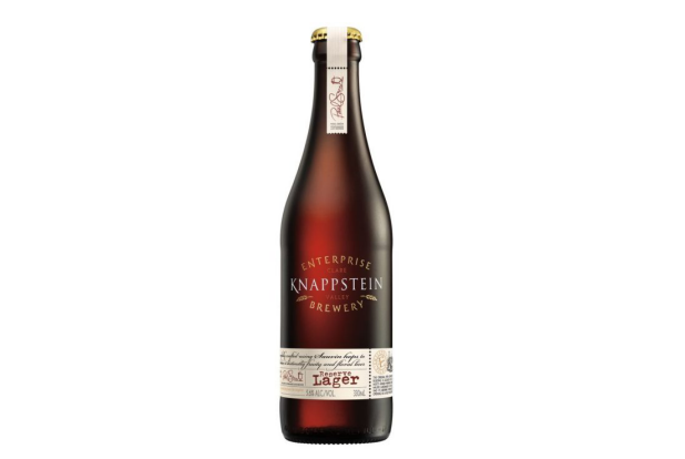 <b>Enteprise Brewery Knappstein Reserve Lager</b><br>
Produced since 2006 at the Knappstein winery in the Clare Valley, ...