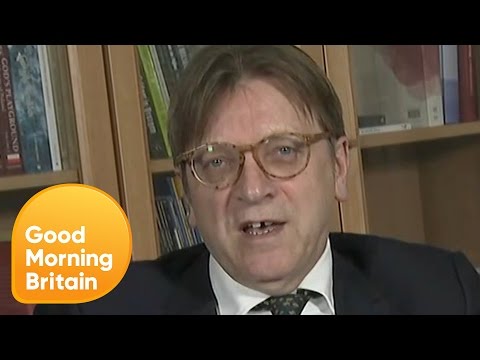 Brexit Negotiator Guy Verhofstadt Denies Accusing Theresa May of Blackmail | Good Morning Britain