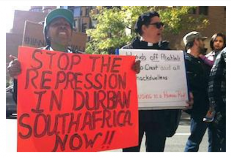 A return to repression in Durban: activist shot in the back