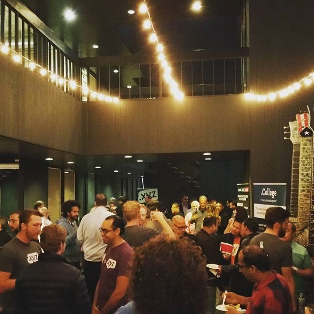 Our SoCal Tech Meetup is a massive success, it's been a great night of food, fun, and conversation.