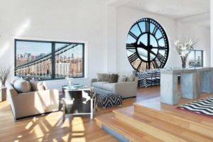 This penthouse just set the record for the most expensive apartment sold in Brooklyn. It's situated within a clock tower.