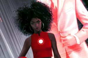 Riri Williams, aka Ironheart.