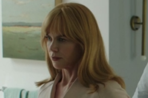 Nicole Kidman with her on-screen husband Alexander Skarsgård in Big Little Lies. 