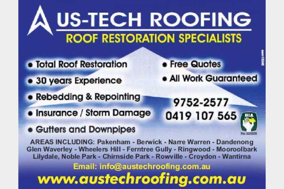 Aus-Tech Roofing - Services - Roofing & Guttering in MOUNTAIN GATE VIC