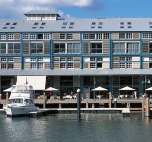 The finger wharf, Woolloomooloo. 