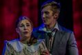 Sam Ward, as Marius, and Stephanie Maclaine, as Cosette,  in <i>Les Miserables</i>. 