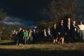 Weston Creek residents who are fighting public housing proposals for their suburbs. Photographed at a proposed site on ...