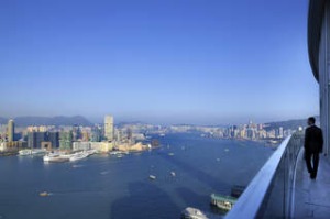 Four Seasons sits in Central and gazes across to Tsim Sha Tsui on the Kowloon side of the harbour. It therefore misses ...
