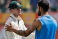 Series over: Steve Smith shakes hands with Virat Kohli after the fourth Test.