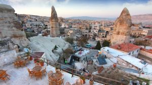 One of the wonders of the world, Cappadocia, Turkey.