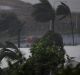 Airlie Beach during Cyclone Debbie.