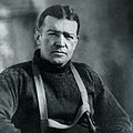 Sir Ernest Shackleton, the expedition's leader