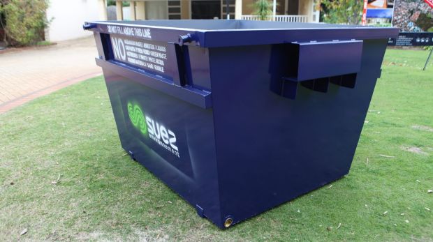 The City of Stirling is championing the skip bin solution.