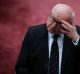 Attorney-General George Brandis during debate on the ABCC bill in the Senate at Parliament House in Canberra on ...