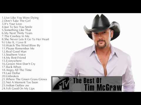 The Best Of Tim McGraw ||Tim McGraw's Greatest Hits Update 2014